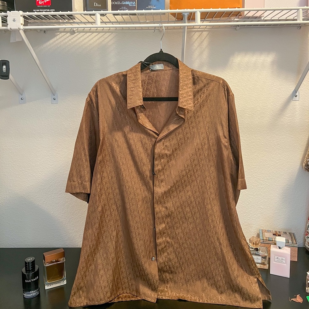 DIOR Oblique Silk  Shirt RARE 😮🔥